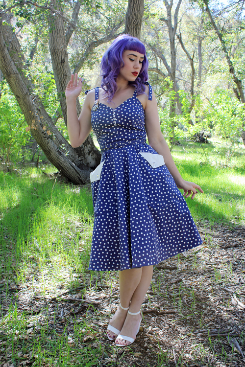 Trashy Diva Lucy Dress in Lucy Dots