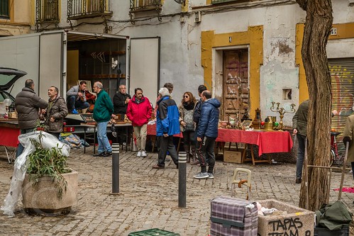 25683781003 df0f80cb19 - Seville Jan 2016 (10) 231 - Mercadillo de los Jueves- A flea market on Calle Feria every Thursday