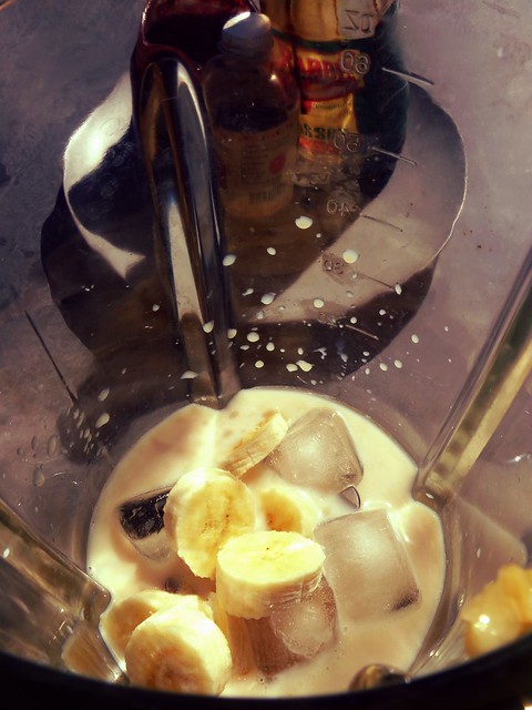 Banana milk shake recipe