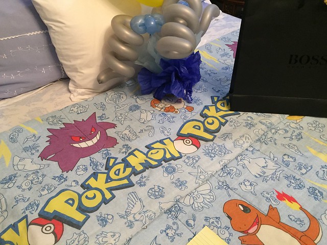 Old Pokemon comforter