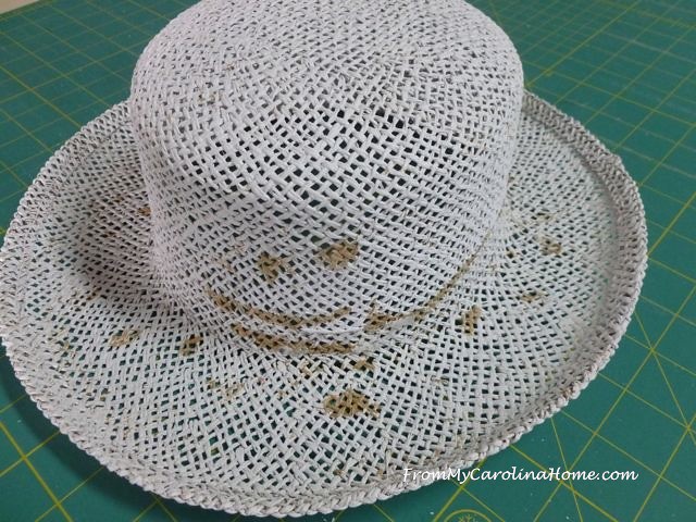 Hat Makeover Project ~ From My Carolina Home