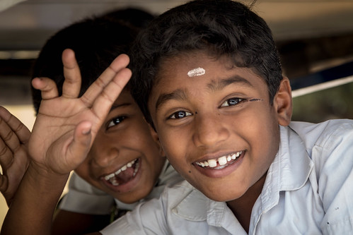 children happy smiles kodaikanal ugadi