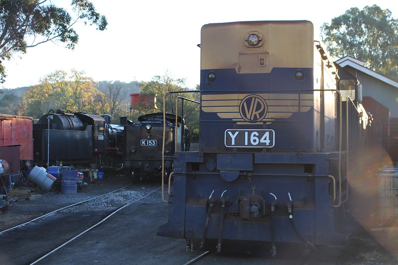 Railway yard at Maldon