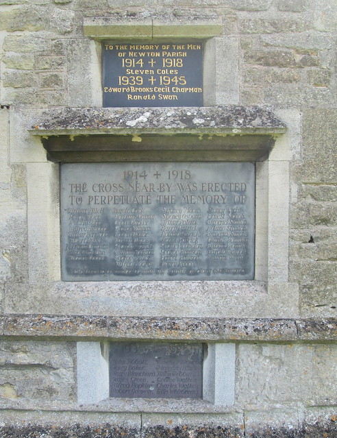 Geddington War Memorial Plaque