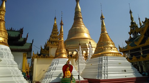 Shwedagon Pagoda in Yangon, Myanmar /Dec 27, 2015