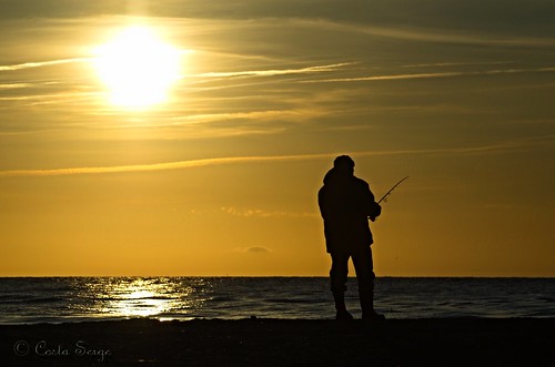 sea sky sun mer sol silhouette sunrise soleil mar nikon mediterranean ciel fisher pêcheur contrejour backlighting leverdesoleil méditerranée pyrénéesorientales d7000