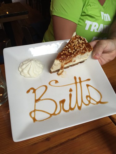 Cheesecake at Britt's