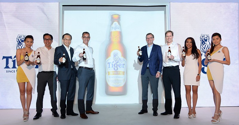Tiger White Wheat Beer Launch 2015