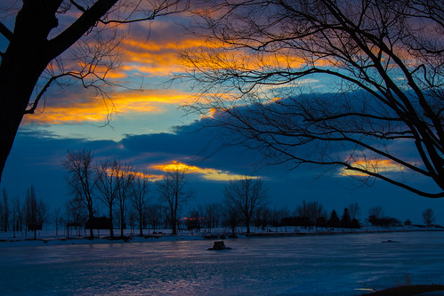 trees winter sky ice clouds canon landscape eos rebel canal montréal hiver ciel arbres nuages lachine paysage glace canallachine t4i