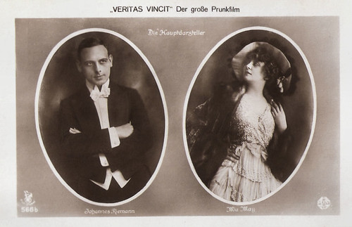 Mia May and Johannes Riemann in Veritas vincit (1919)