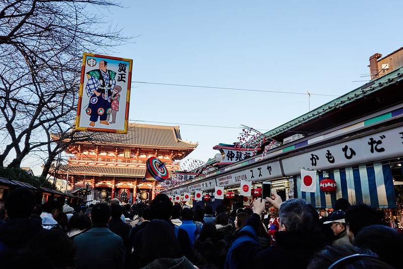 A6000  New Year's visit to a Senso-ji