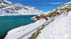 Bernina Express - Lago Bianco - Grigioni - Svizzera