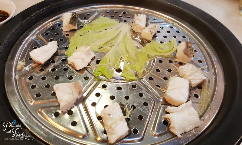 kungfu steam seafood restaurant in sunway steamed fish