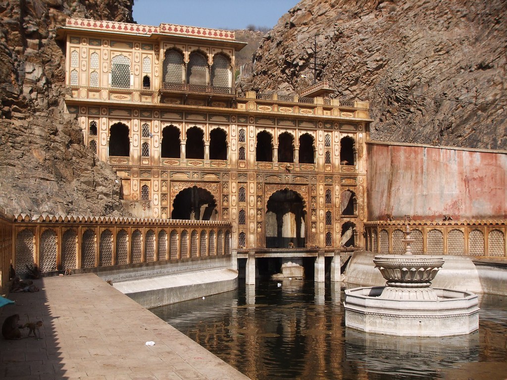 Galtaji Temple tourist places in Jaipur