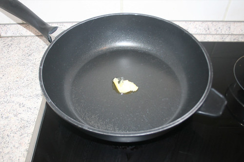 20 - Butterschmalz in Pfanne erhitzen / Heat up ghee in pan