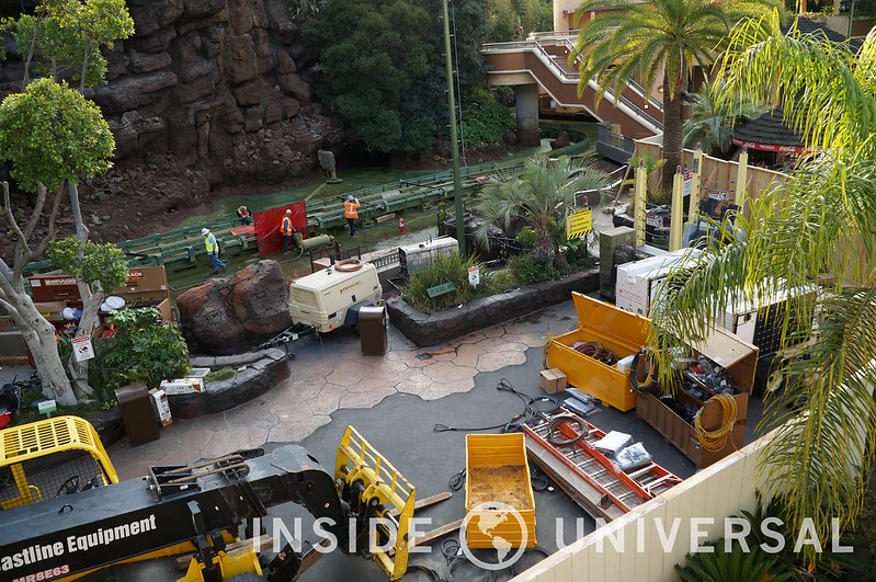 January 5, 2016 Update - Jurassic Park - Universal Studios Hollywood