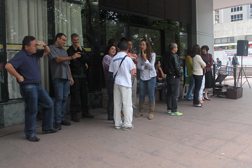 08/04/15: Ato público em frente à Justiça Federa/BH