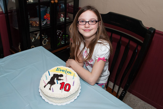 Tenth Birthday Cake