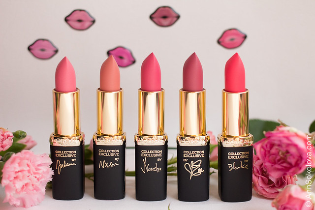04 L'Oreal Exclusive Collection By Color Riche Lipstick Розовая симфония La Vie En Rose swatches