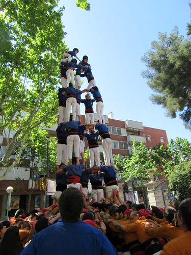 Diada de Sant Jordi 2016 dels Castellers d'Esplugues