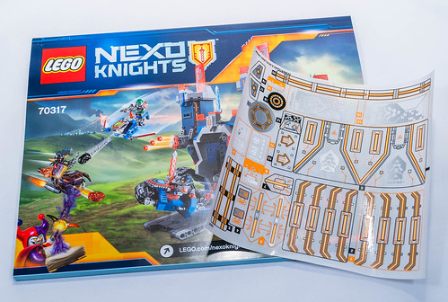 REVIEW LEGO 70317 Nexo Knights The Fortrex