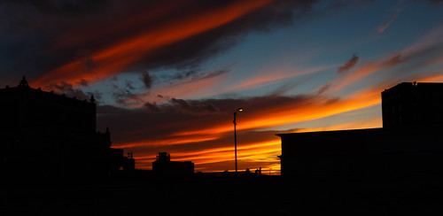 sunset sky silhouette clouds landscape us newjersey unitedstates asburypark sunsetasburypark
