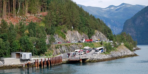 norway ferry fjord linge fjordland norddalsfjorden eidsdal moreogromsdal