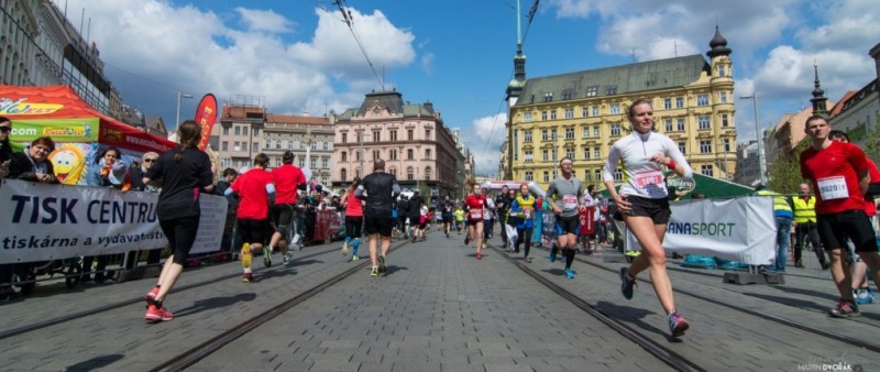 Na trať Brněnského půlmaratonu se vydají dva tisíce běžců