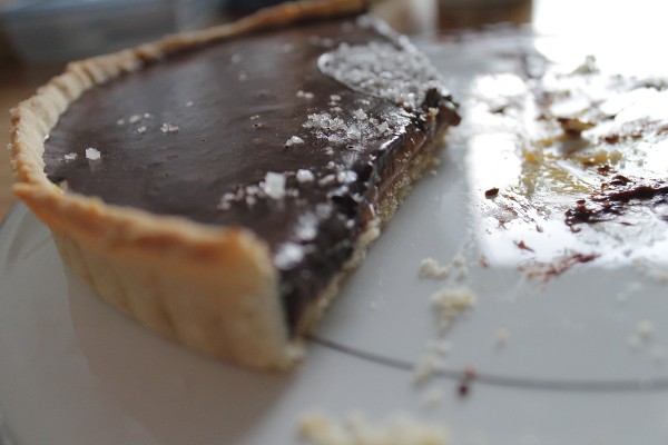 Chocolate and salted caramel tart - Misericordia