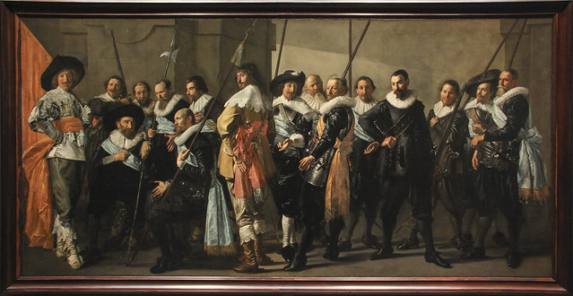 Militia Company of District XI under the Command of Captain Reynier Reael, Known as "The Meagre Company", Frans Hals and Pieter Codde, 1637