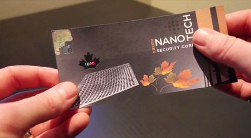 Nano tech Corp sample banknote