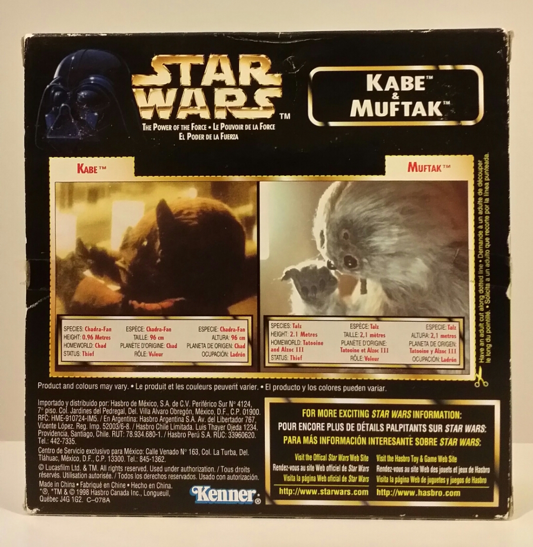 Star Wars Power of The Force - Kabe & Muftak (1998)