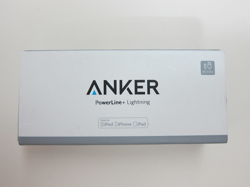 Anker PowerLine+ Lightning Cable - Box Front