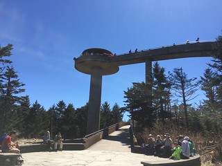 Observation tower on Clingmans Dome