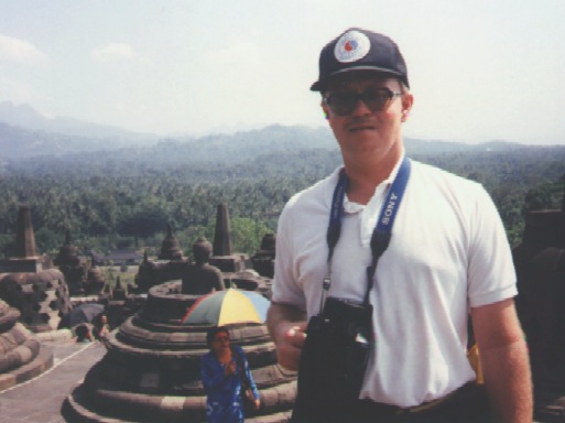Photo: Borobudur in Java, Indonesia - 1992