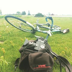 #skagitvalley #hasselbladswc #bicycle. Lunch break