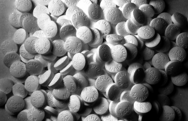 spectral analysis of aspirin loose pills