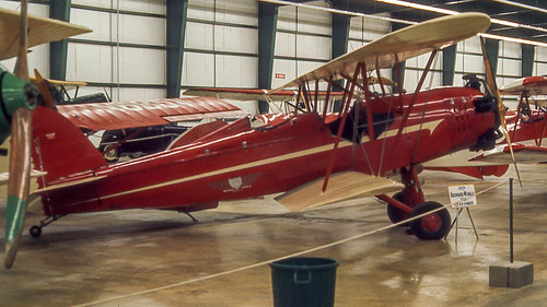 airplane aircraft perthamboy wingsandwheels scannedfromaslide santeesc virginiaaviationmuseum october1969 brunnerwinklebirda n831w cn202596