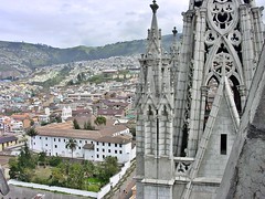 Quito - View from La Basilica