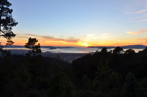 Sunset from Grizzly Peak