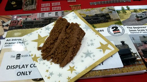 Finescale chocolate cake