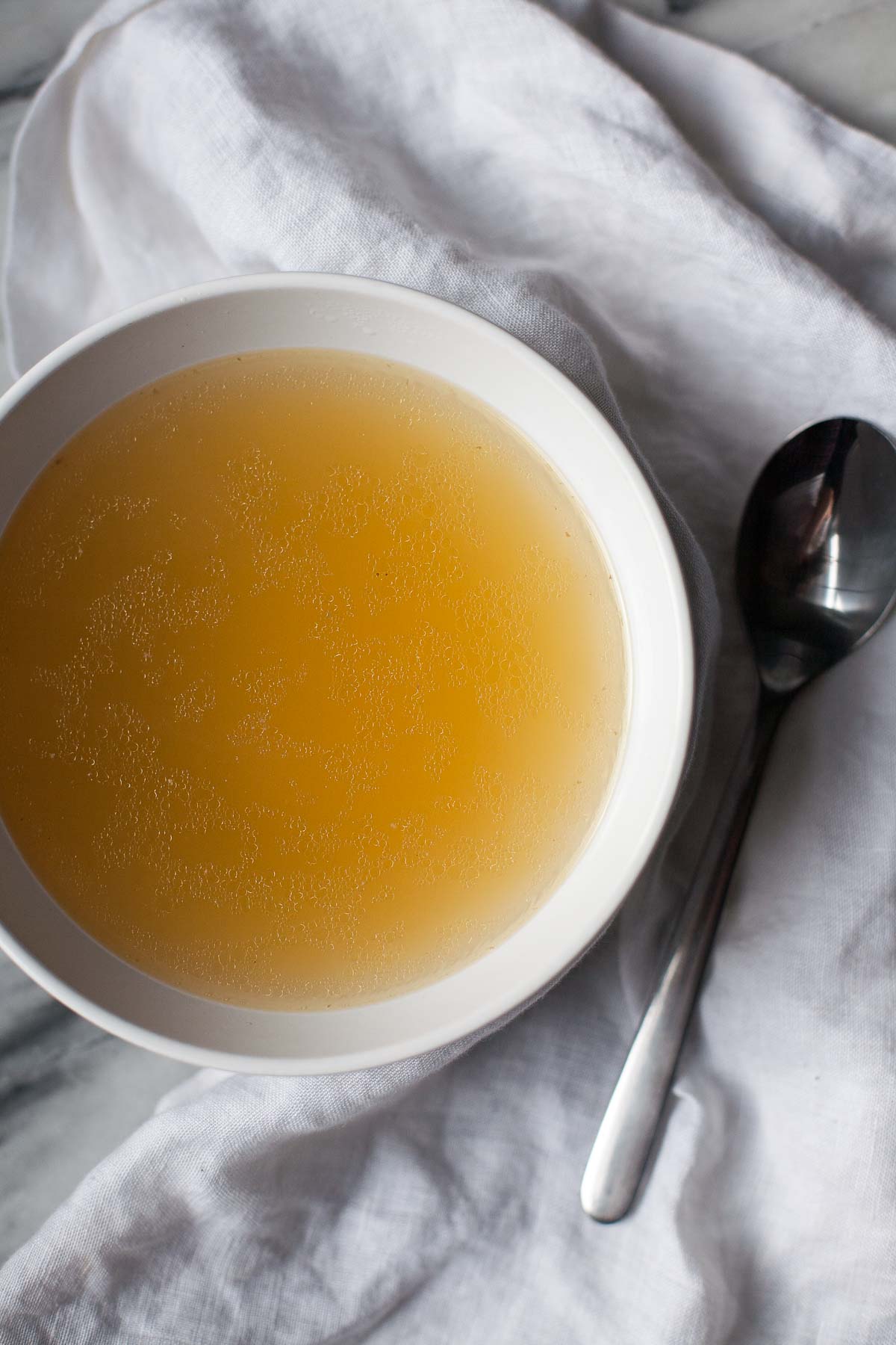 Instant Pot Chicken Stock (Paleo, Whole30) | acalculatedwhisk.com