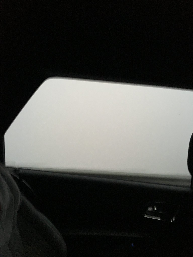 Thick fog out window