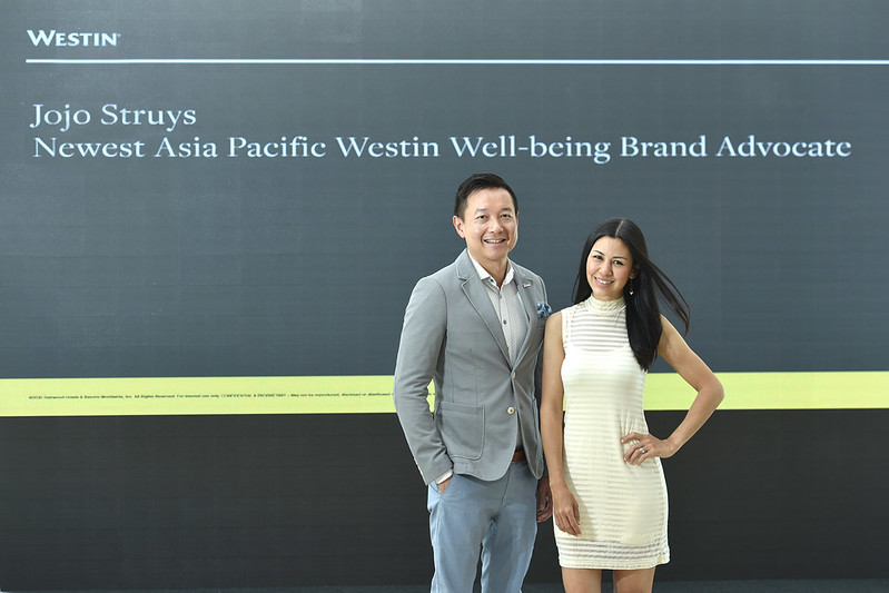 Vincent Ong, Senior Brand Director, Westin Hotels And Resorts Asia Pacific And Jojo Struys, Westin Wellbeing Advocate Southeast Asia