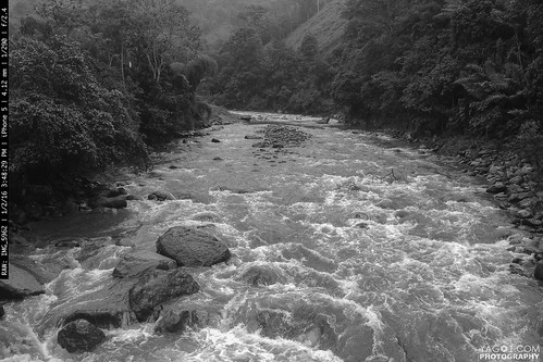 black water rio river landscape ecuador saloya