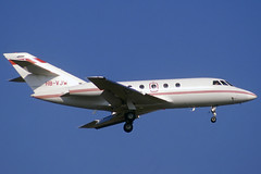 Z) Aeroleasing Falcon 20 HB-VJW BCN 11/02/1996