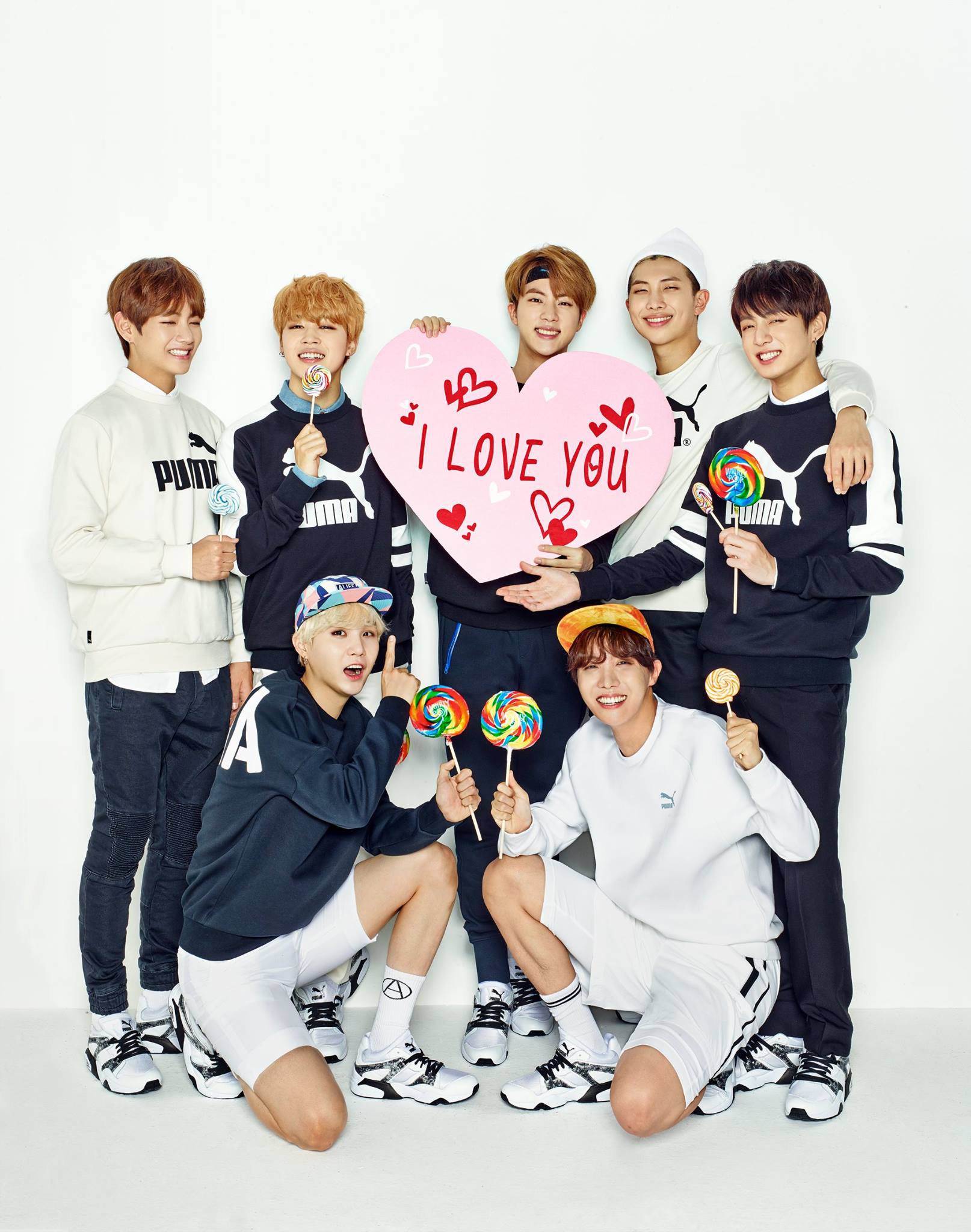 Picture] BTS X PUMA “Happy Valentine's 
