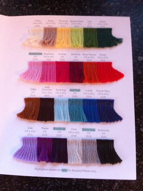 happy yarn samples
