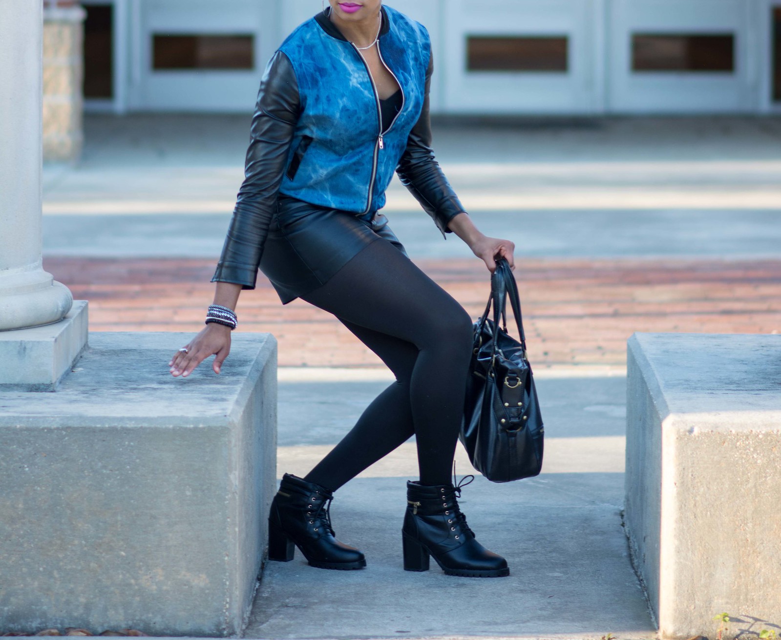 how to wear black booties, baton rouge fashion