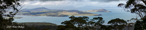 trees landscape island nikon cloudy australia lookout frame tasmania canopy peninsula 105mm statereserve threethumbs